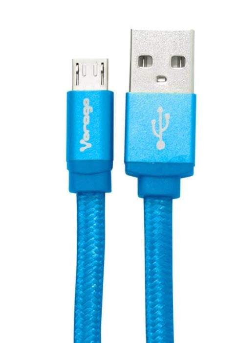 Cable USB VORAGO CAB-113 1m - Conexión Confiable Azul Imagen principal del producto