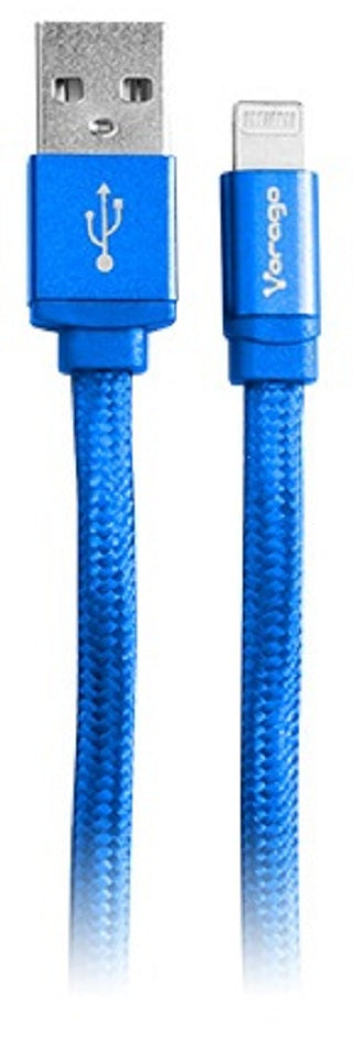Cable Lightning VORAGO CAB-119 - 1 Metro, Azul, Carga Rápida Imagen principal del producto