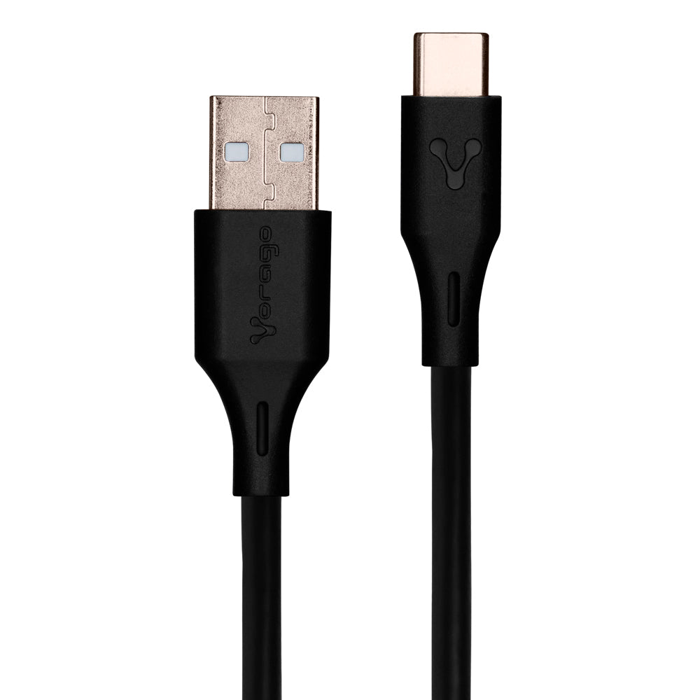 Cable Vorago CAB-C01B USB Tipo C 1 Metro - Carga Rápida Negro Imagen principal del producto