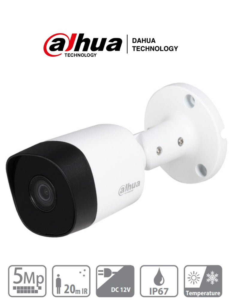 Cámara Bula Dahua Technology DH-HAC-B2A51N-0280B-S2 - Análoga HD Imagen principal del producto