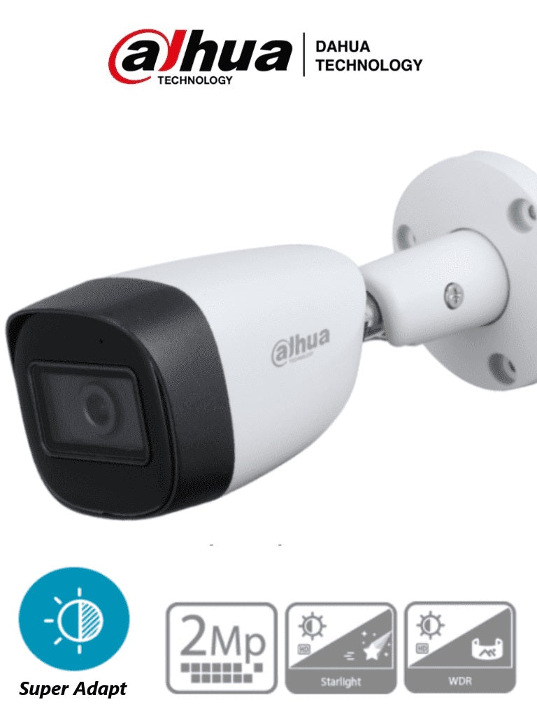 Cámara Bullet Dahua HAC-HFW1231CM 1080p - 30m IR, WDR 130dB, IP67 Imagen principal del producto