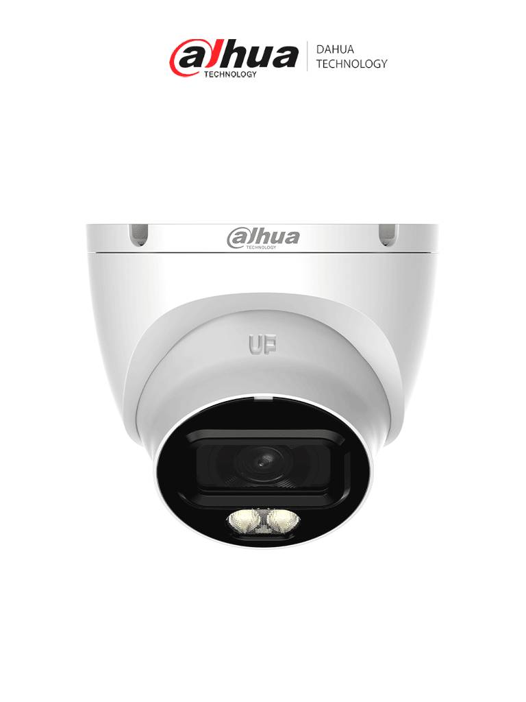Cámara Domo Dahua HDW1209TLQN-A-LED-0280B-S3 2MP 1080p - Visión Nocturna LED