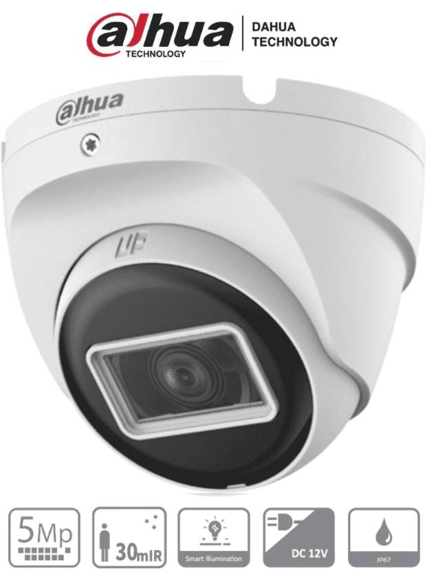 Cámara Domo Dahua HAC-T2A51N-U-28-S2 5MP - 106°, Lente 2.8mm, 30 metros Imagen principal del producto