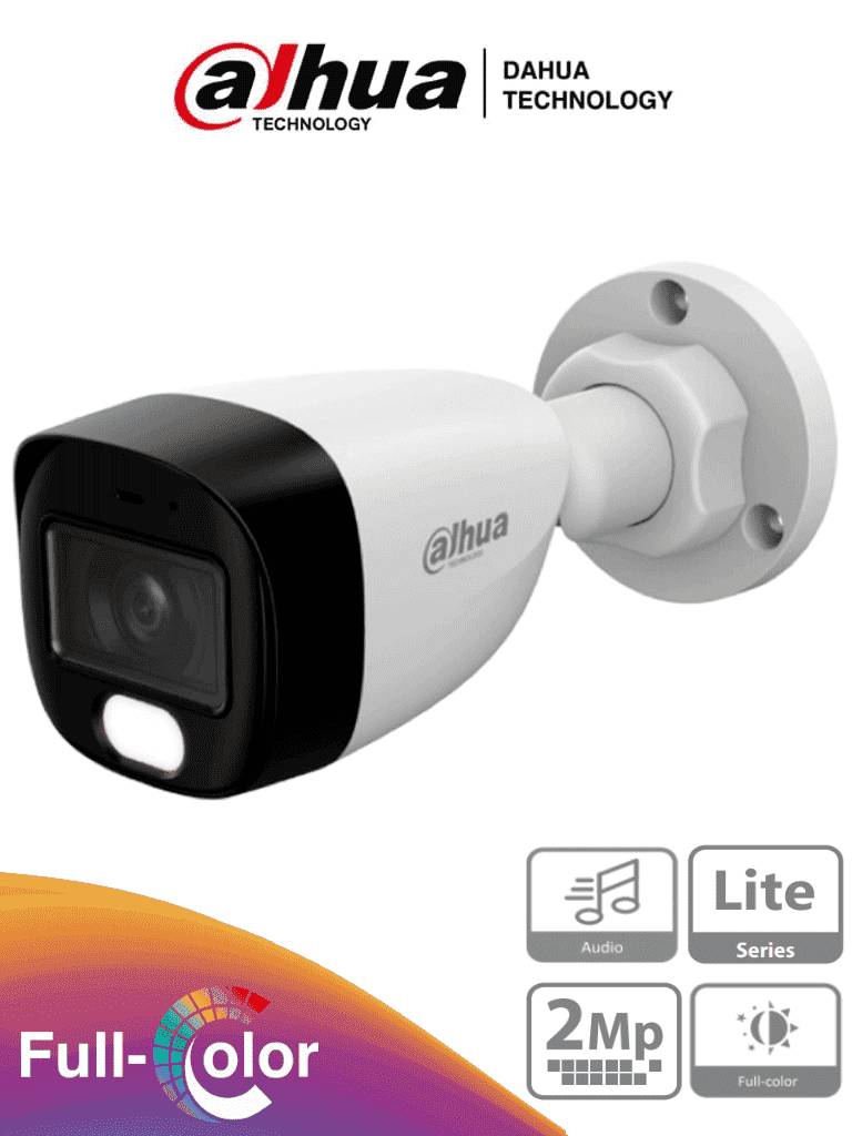 Cámara Dahua HAC-HFW1209CM-A-LED-0280B-S3 Bullet 1080p Full Color LED Imagen principal del producto