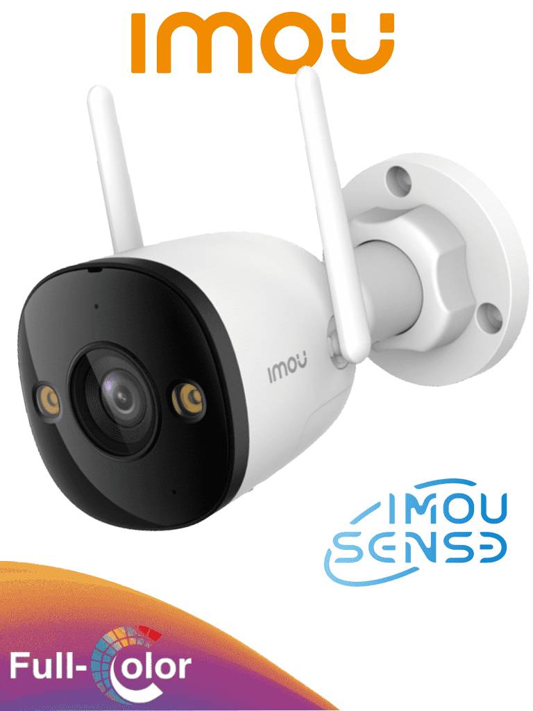 Cámara IP IMOU IPC-S3EN-5M0WE Bullet 5MP - WiFi, Visión Nocturna 30m, Audio Bidireccional