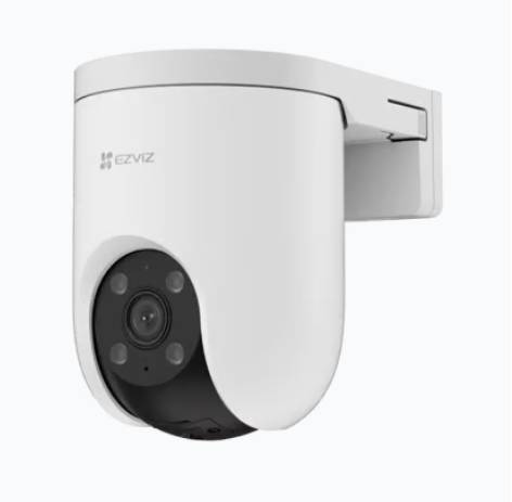 Cámara Exterior EZVIZ H8C 2K 3MP - WiFi 2.4GHz, Visión Nocturna IP65