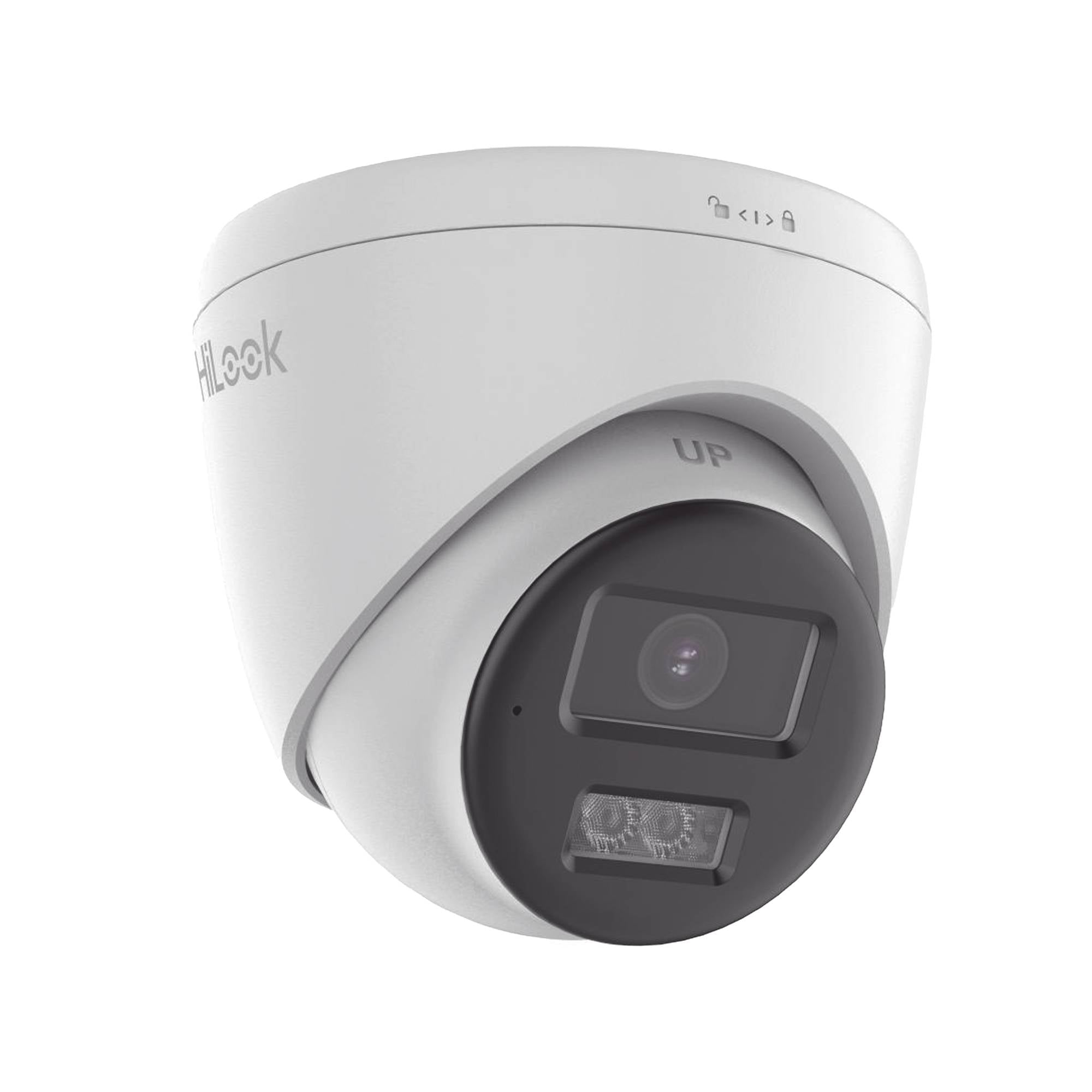 Cámara Turret HILOOK THC-T227-LTS 1080p 2MP - IR 40m + Luz Blanca Imagen principal del producto