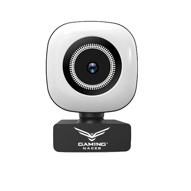 Cámara Web Naceb NA-0958 Full HD 1080P - Micrófono y Luz LED Integrados Imagen principal del producto