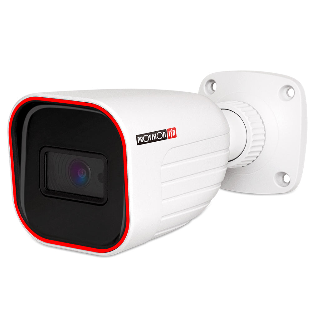 Cámara Bala IP 4MP Provision-ISR I2-340IPSN-28-V2 - IR 20m, Visión Nocturna, IP67