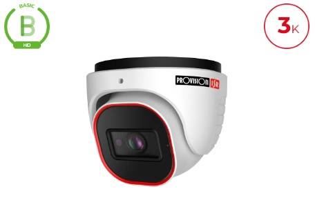 Cámara Domo AHD PROVISION-ISR DI-33K0AB-28 5MP - IR 20m, Micrófono, IP67 Imagen principal del producto