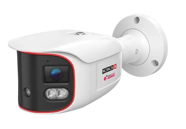 Cámara Bala IP Panorámica PROVISION-ISR 8MP - Lente 180°, IR 20m, LED Híbrido Imagen principal del producto
