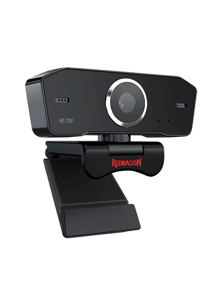 Webcam Redragon Fobos 720p - Micrófono Integrado, Negro Imagen principal del producto
