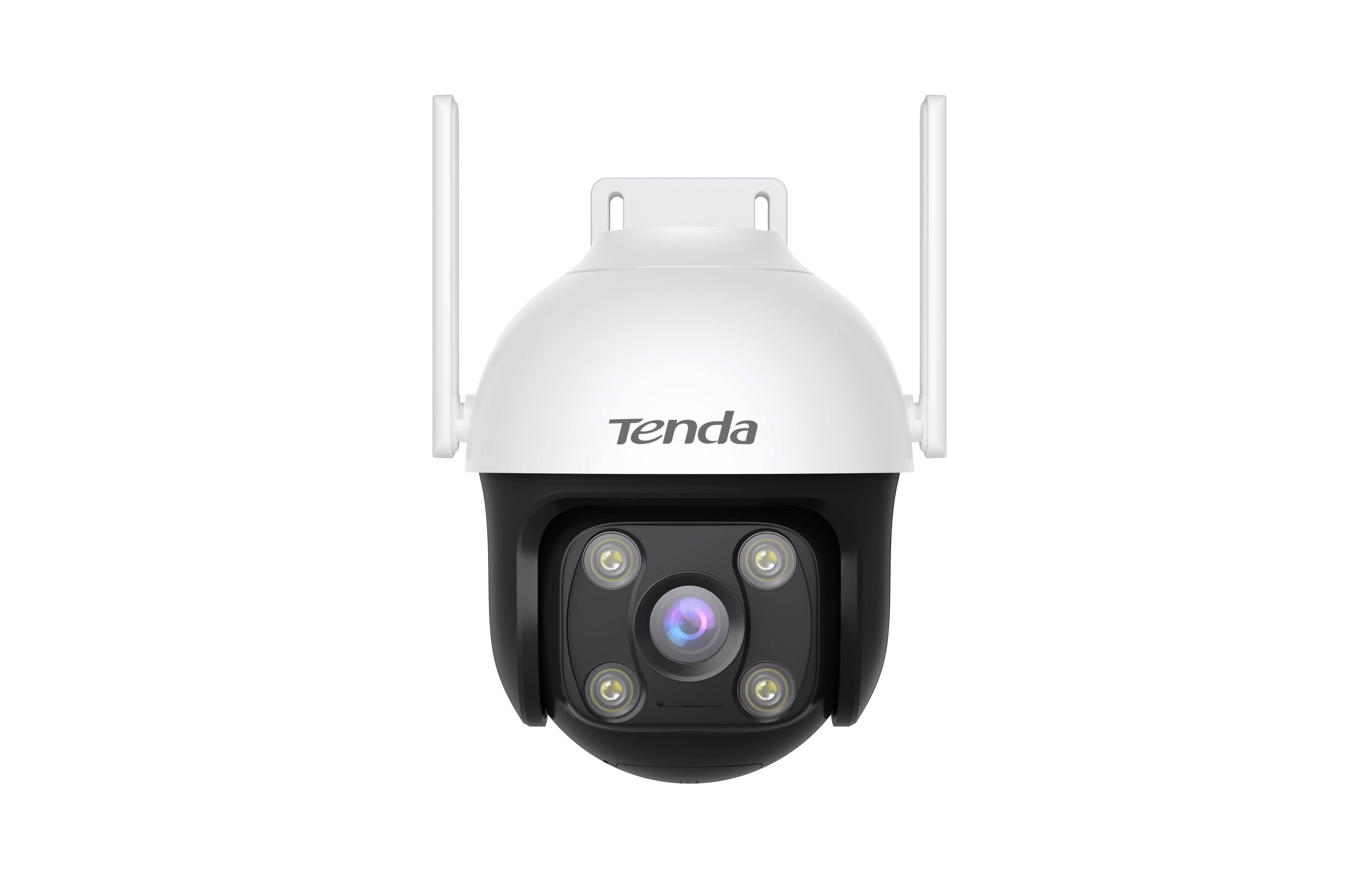 Cámara Vigilancia Exterior Tenda CH7 - 360°, Visión Nocturna Color, Detección IA
