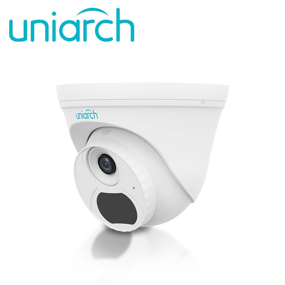 Cámara IP Turret Uniarch IPC-T134-AF28-ECO 4MP - IR 30M, PoE, ONVIF