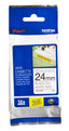 Etiqueta Brother TZES251 24mm x 8m - Laminada adhesivo resistente, impresión negra