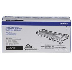 Tóner Brother TN660 Negro - Alto Rendimiento para Impresoras Láser Imagen principal del producto