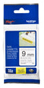 Etiqueta Brother TZES221 9mm x 8m - Blanca laminada adhesivo resistente