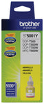 Botella de tinta Brother BT5001Y Amarillo - 5,000 páginas, Compatible DCPT220