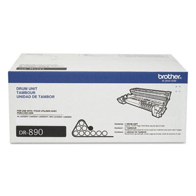Tambor Brother DR890 Negro - 50,000 páginas, Compatible HLL6400DW y MFCL6900DW