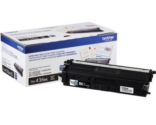 Tóner Brother TN436BK Negro - 6,500 páginas, Compatible MFC-L8900CDW