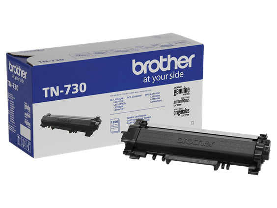 Tóner Brother TN730 Negro - 1,200 páginas para DCPL2551DW