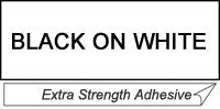 Etiqueta Brother TZES261 36mm x 8m - Laminada Adhesivo Resistente Negro