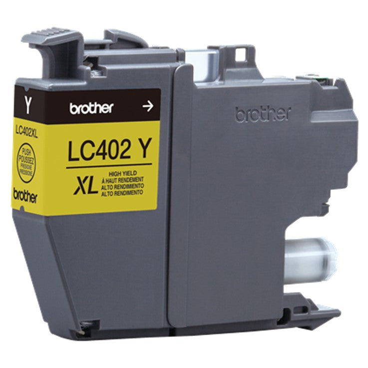 Cartucho de tinta Brother LC402XLY amarillo - Compatible inyección de tinta