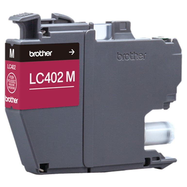 Cartucho de tinta Brother LC402M magenta - Compatible con impresoras multifunción