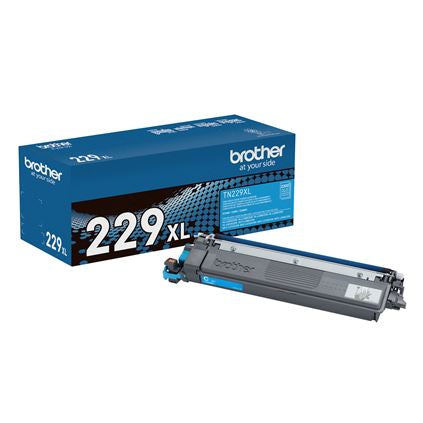 Toner Brother TN229XLC Cian - 2,300 páginas, compatible DCPL3560CDW y MFCL3780CDW Imagen principal del producto