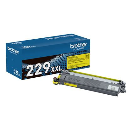 Toner Brother TN229XXLY Amarillo - 4,000 páginas, Compatible MFCL3780CDW