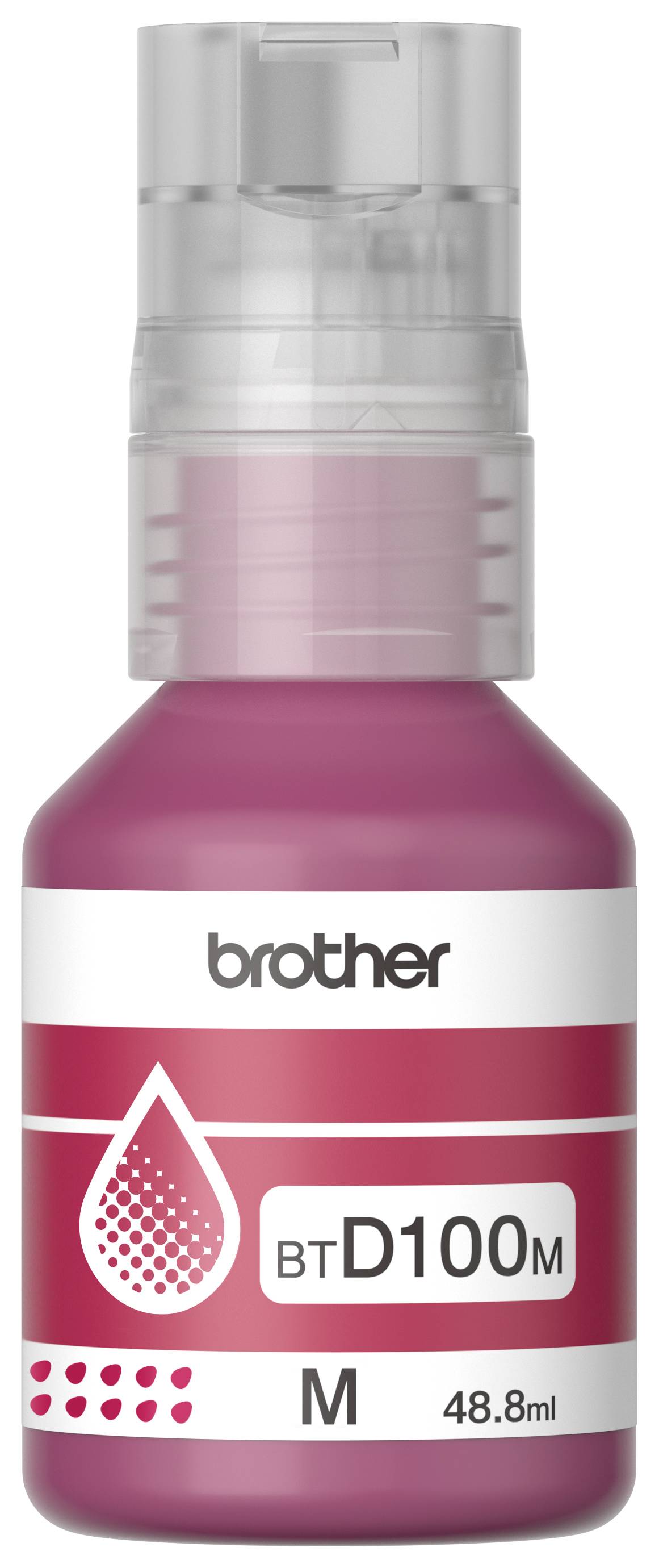 Botella de tinta Brother BTD100M magenta - 5,000 páginas Imagen principal del producto