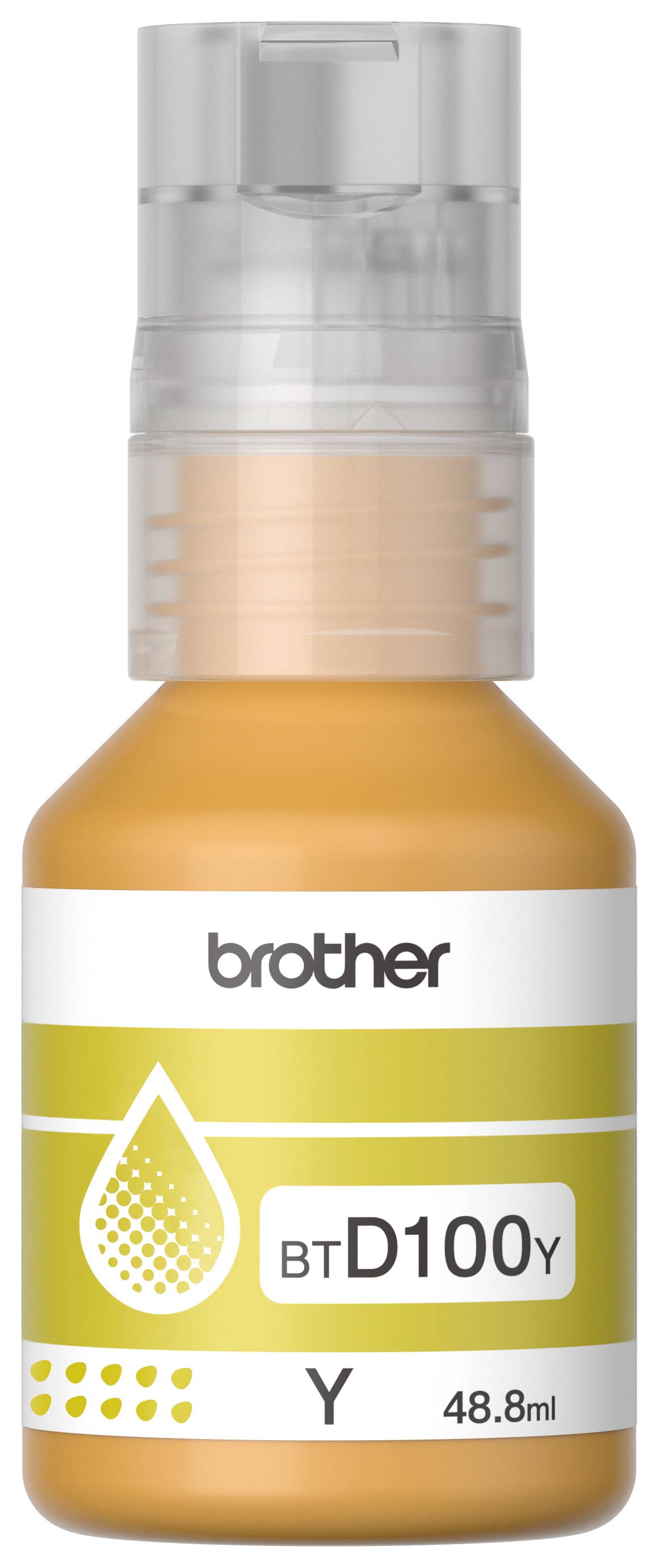 Botella de tinta Brother BTD100Y amarillo - 5000 páginas Imagen principal del producto
