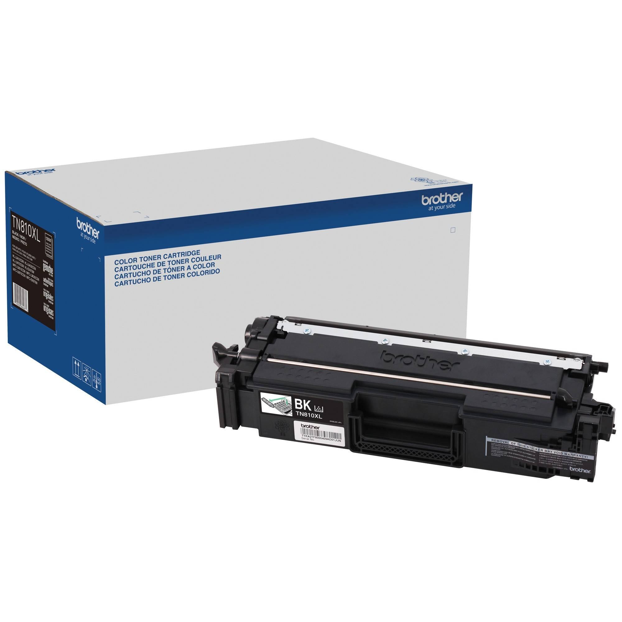 Tóner Brother TN810XLBK Negro - 12,000 páginas, Compatible MFC-L9630CDN Imagen principal del producto