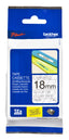 Etiqueta Laminada Brother TZE141 18mm x 8m - Impresión Negro Continua