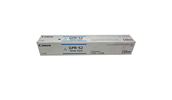 Tóner Canon GPR-52 Cian - 16,500 páginas de rendimiento Imagen principal del producto