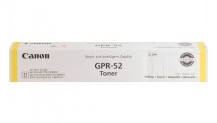 Tóner Canon GPR-52 Amarillo - 16500 páginas para impresoras Canon