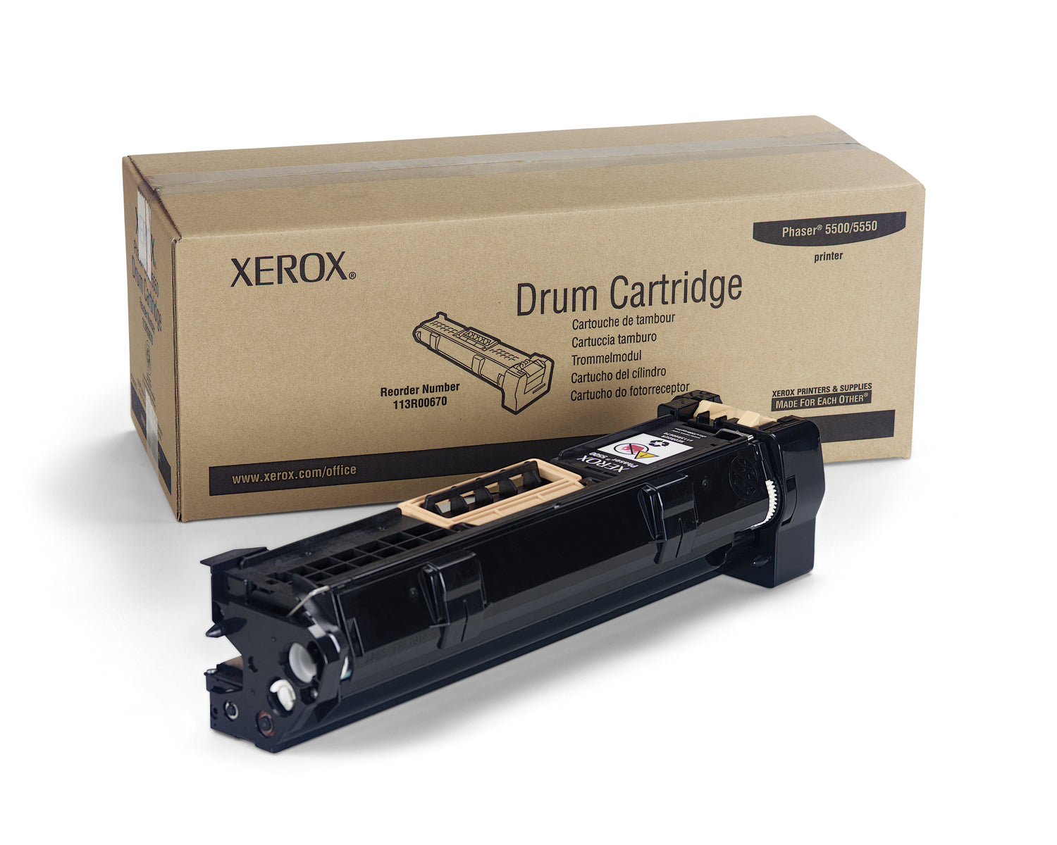 Tambor XEROX 113R00670 para Phaser 5500/5550 - 60,000 páginas Imagen principal del producto
