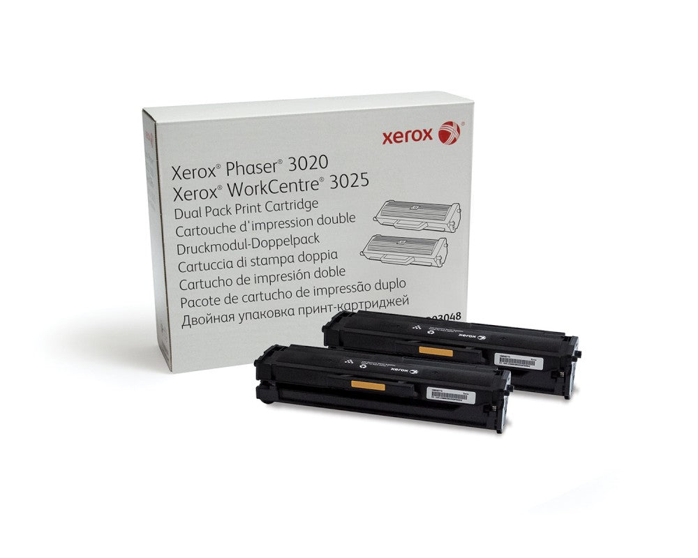 Tóner Xerox 106R03048 Negro Alto Rendimiento Phaser 3020