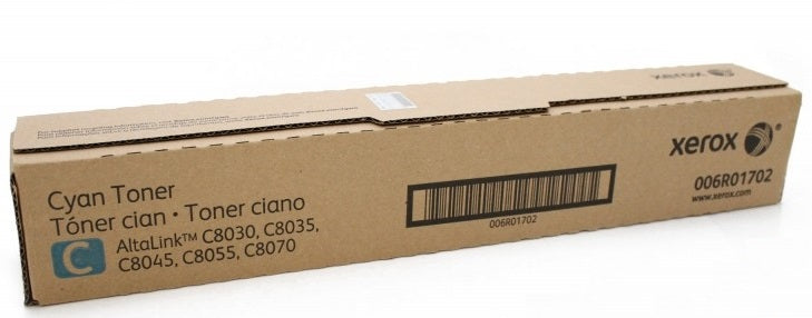 Tóner Xerox 006R01702 Cyan 15K - AltaLink C8030/C8035/C8045/C8055/C8070 Imagen principal del producto