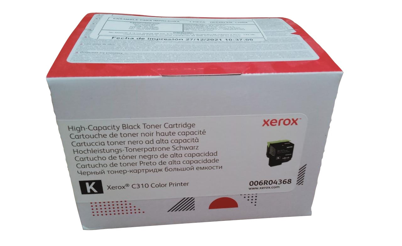Tóner Xerox 006R04368 Negro Alta Capacidad 8K - C310/C315 Imagen principal del producto
