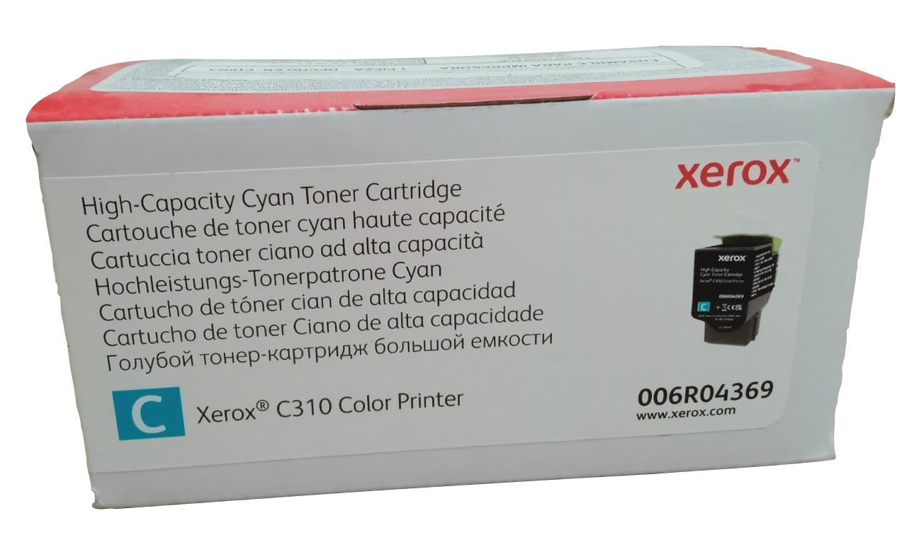 Tóner Xerox 006R04369 Cyan Alta Capacidad 5.5K - C310/C315