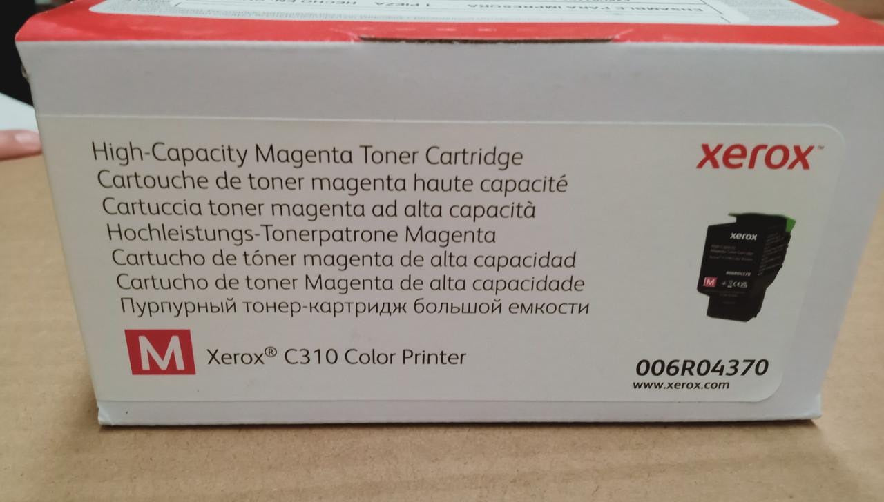 Tóner Xerox 006R04370 Magenta Alta Capacidad 5.5K - C310/C315
