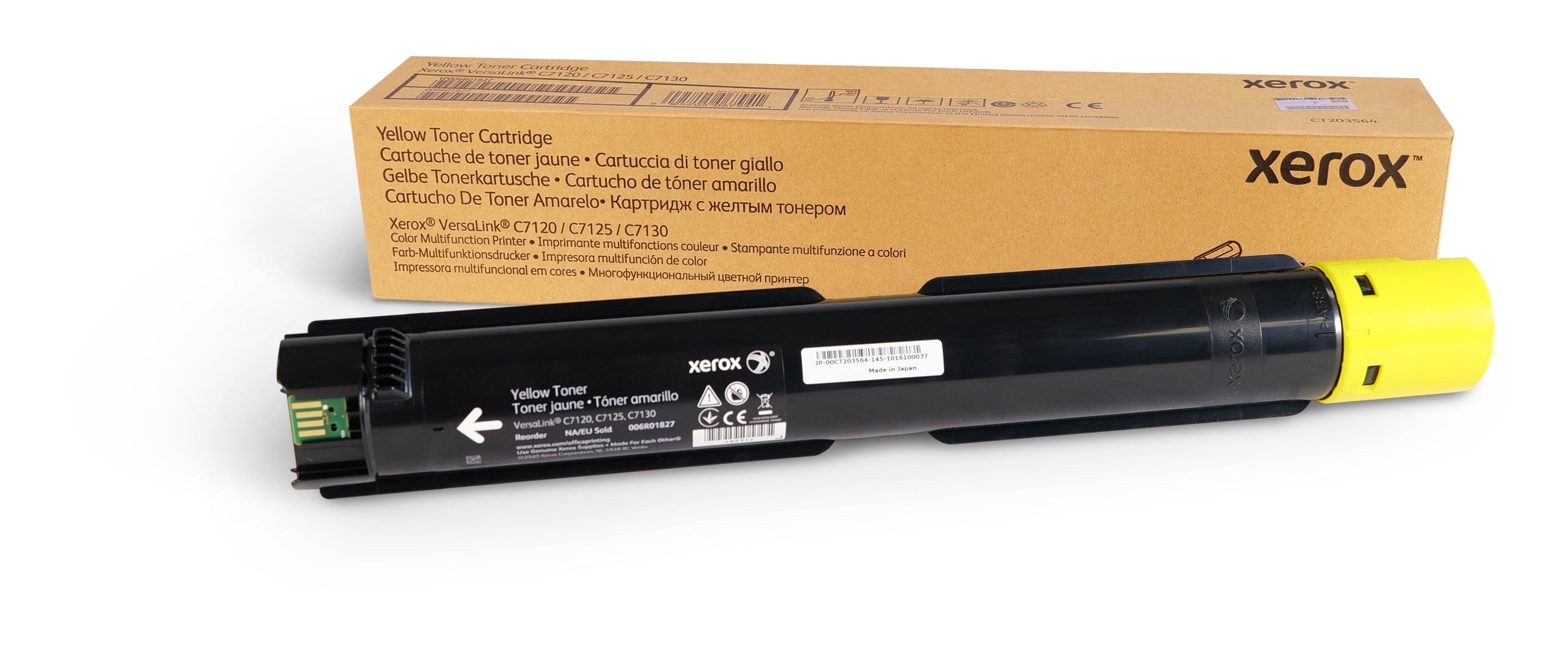 Tóner Xerox 006R01831 Amarillo - Alta Capacidad 18,500 Páginas