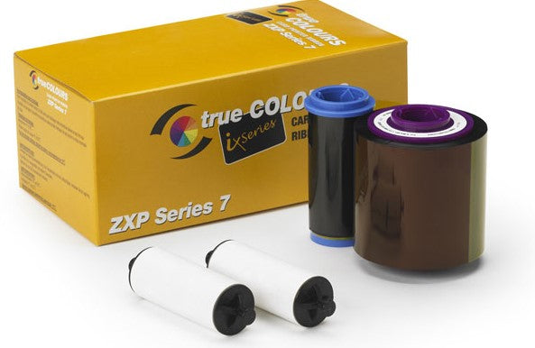 Cinta Zebra ZXP7 YMCKO - 250 Impresiones, Calidad Alta Imagen principal del producto
