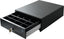 Cajón de Dinero EC-LINE EC-5100II Negro - Acero, Cerradura con Llave, 8 Monedas