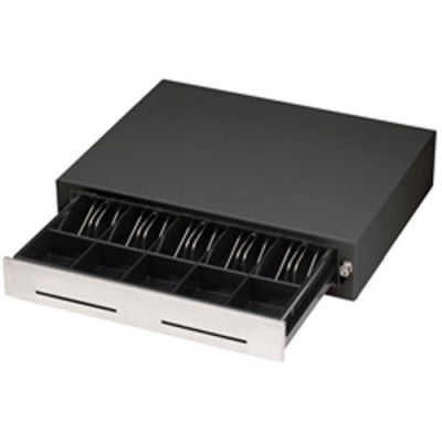 Cajón de Dinero FRONT CDFR410G58-B 8.5 Pulgadas - Negro, Seguro y Compacto Imagen principal del producto
