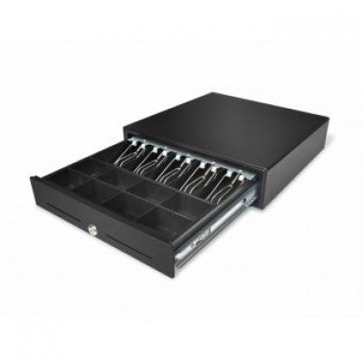Cajón de Dinero FRONT JUNIOR CS400C-5B8C - 8 Divisiones, Negro