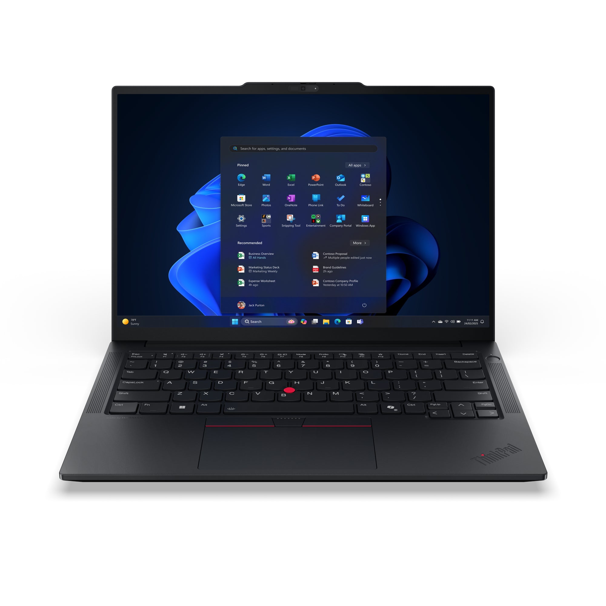 Laptop LENOVO ThinkPad E14 G7 - AMD Ryzen 5, 32GB, 512GB SSD, Windows 11 Pro Imagen principal del producto