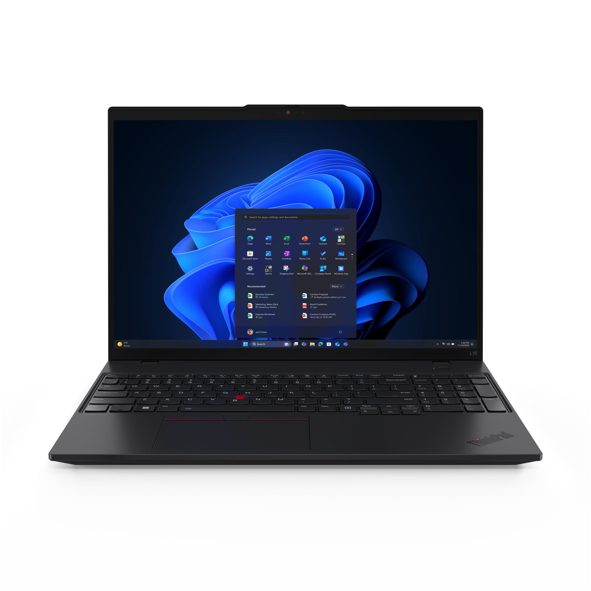 Laptop Lenovo ThinkPad L16 G2 16" Intel Core Ultra 5 - 16GB RAM, 512GB SSD, Windows 11 Pro