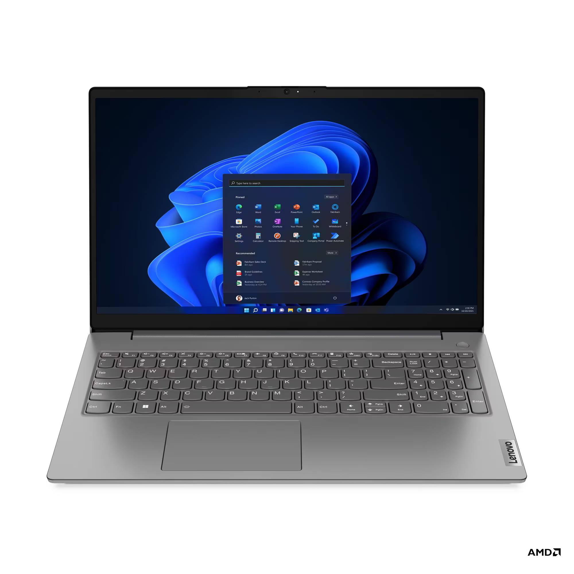Laptop LENOVO V15 G4 AMD Ryzen 5 7430U 16GB 512GB SSD 15.6" W11P Imagen principal del producto